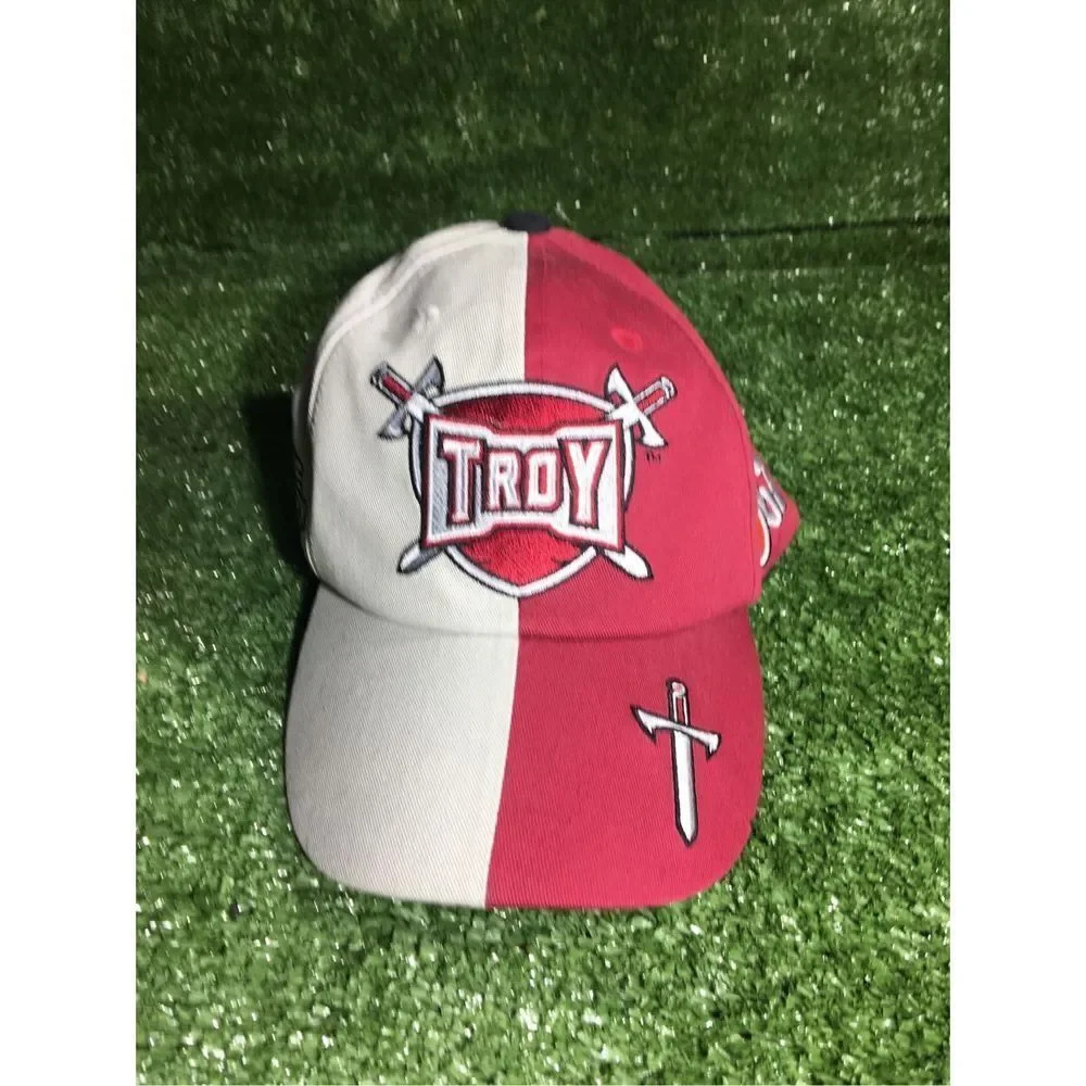 Vintage Troy Hat Unisex NCAA football sunbelt unique